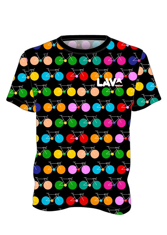 Camiseta Bicis Colores