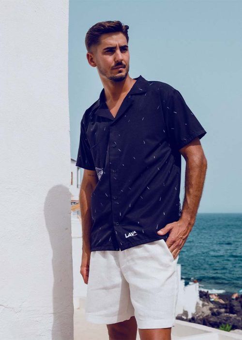 Camiseta botones Teide