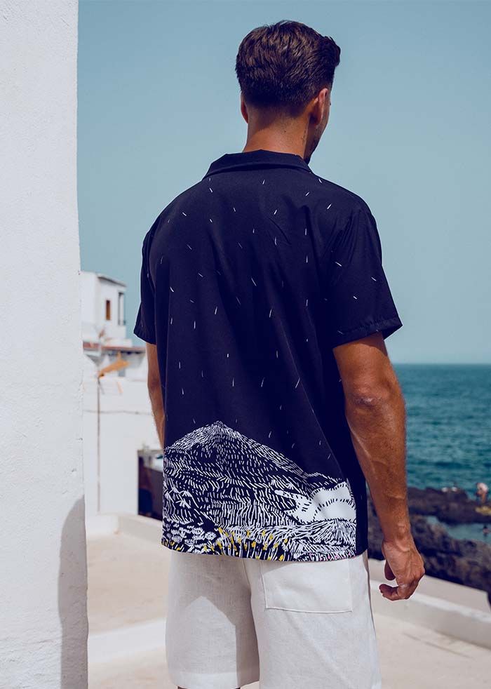 Camiseta botones Teide