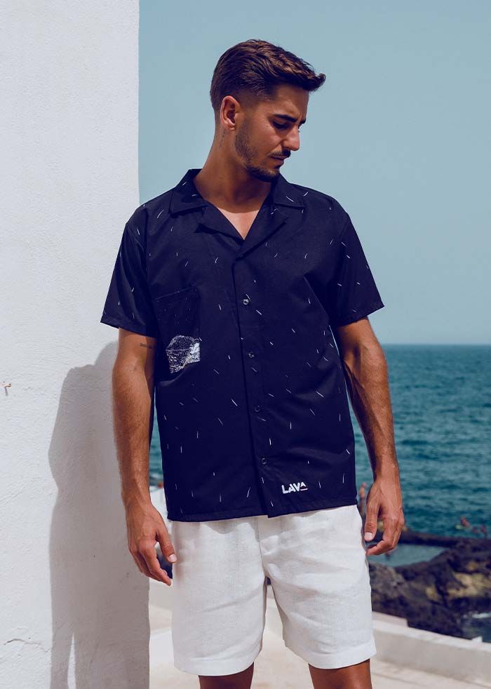 Camiseta botones Teide